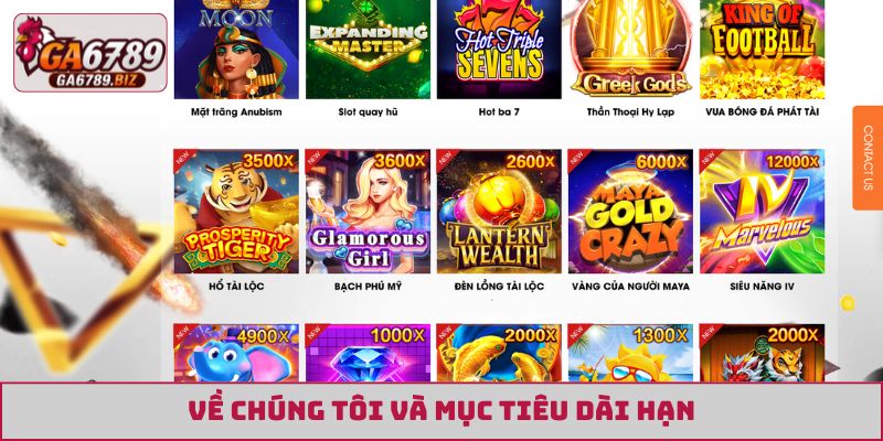 Về chúng tôi ga6789 và mục tiêu dài hạn