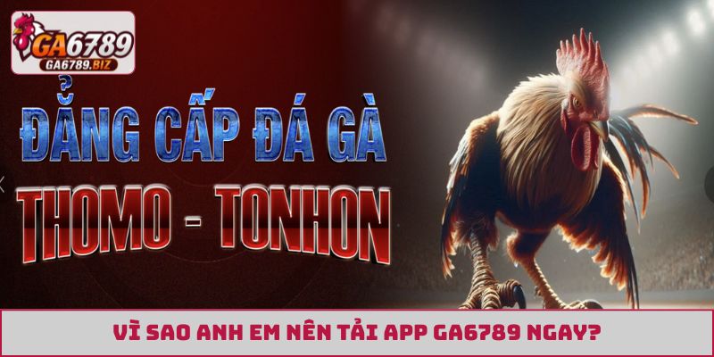 Vì sao anh em nên tải app GA6789 ngay?